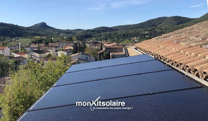 Installation du kit solaire autoconsommation par Thierry dans le Gard
